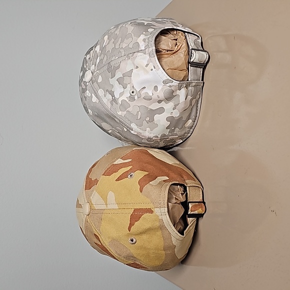 Nike × Streetwear RARE Nike Desert Camo Yellow Light Brown Adjustable Hat - Picture 6 of 12